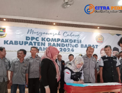 Muscab Kompakdesi KBB, H. Budi Sudrajat Terpilih Sebagai Ketua Umum DPC