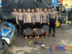 Polres Bogor Amankan Tiga Pelaku dan Sita Senjata Tajam dalam Operasi Pencegahan