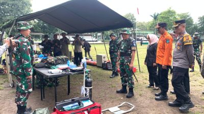 Kolaborasi TNI/Polri dan Pemda Garut Tingkatkan Penanganan Kebencanaan
