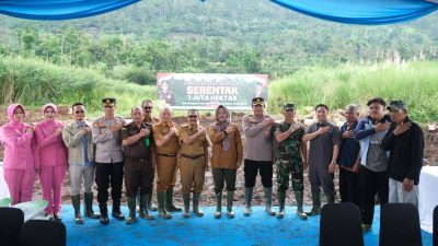 Kabupaten Garut Ikuti Tanam Jagung Serentak 1 Juta Hektare Kolaborasi Polri dan Kementan RI