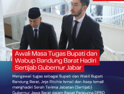 Awali Masa Tugas Bupati dan Wabup Bandung Barat Hadiri Sertijab Gubernur Jabar