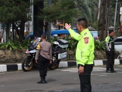 Kapolres Bogor Pantau Jalur Wisata Puncak Pasca Idulfitri 1446 H