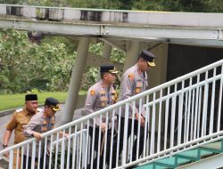 Kapolda Jawa Barat Bersama Kapolres Bogor Tinjau Kesiapan Personel dan Pos Pengamanan Lebaran