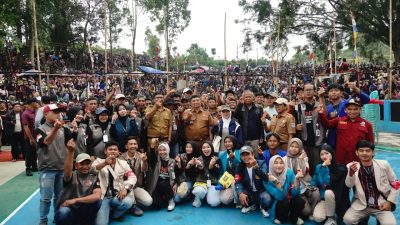 Olahraga Jadi Perekat Sosial, Bupati Garut Dukung Penuh Turnamen Bola Voli Desa Pangauban