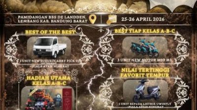 Ayo Hadir! Seni Ketangkasan Domba Garut “Piala Ayam Ningrat Vol. I” Siap Digelar di Lembang