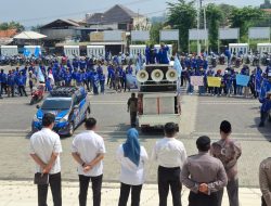 Aksi Buruh SPSI KBB Soroti Rencana Impor Mobil dari India