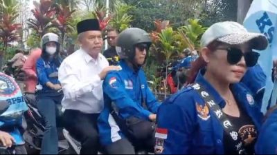 Unjuk Rasa Buruh SPSI di Bandung Barat, Wakil Bupati Asep Ismail Ikut Konvoi ke DPRD